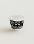 Hermes Porcelain H Deco Cup N°2, Mini Model (Set of 6)