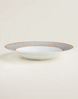 Hermes Porcelain Mosaique Au 24 Gold Soup Plate (Set of 2)