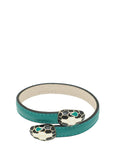 Bvlgari Emerald Green Serpenti Forever Medium Bracelet