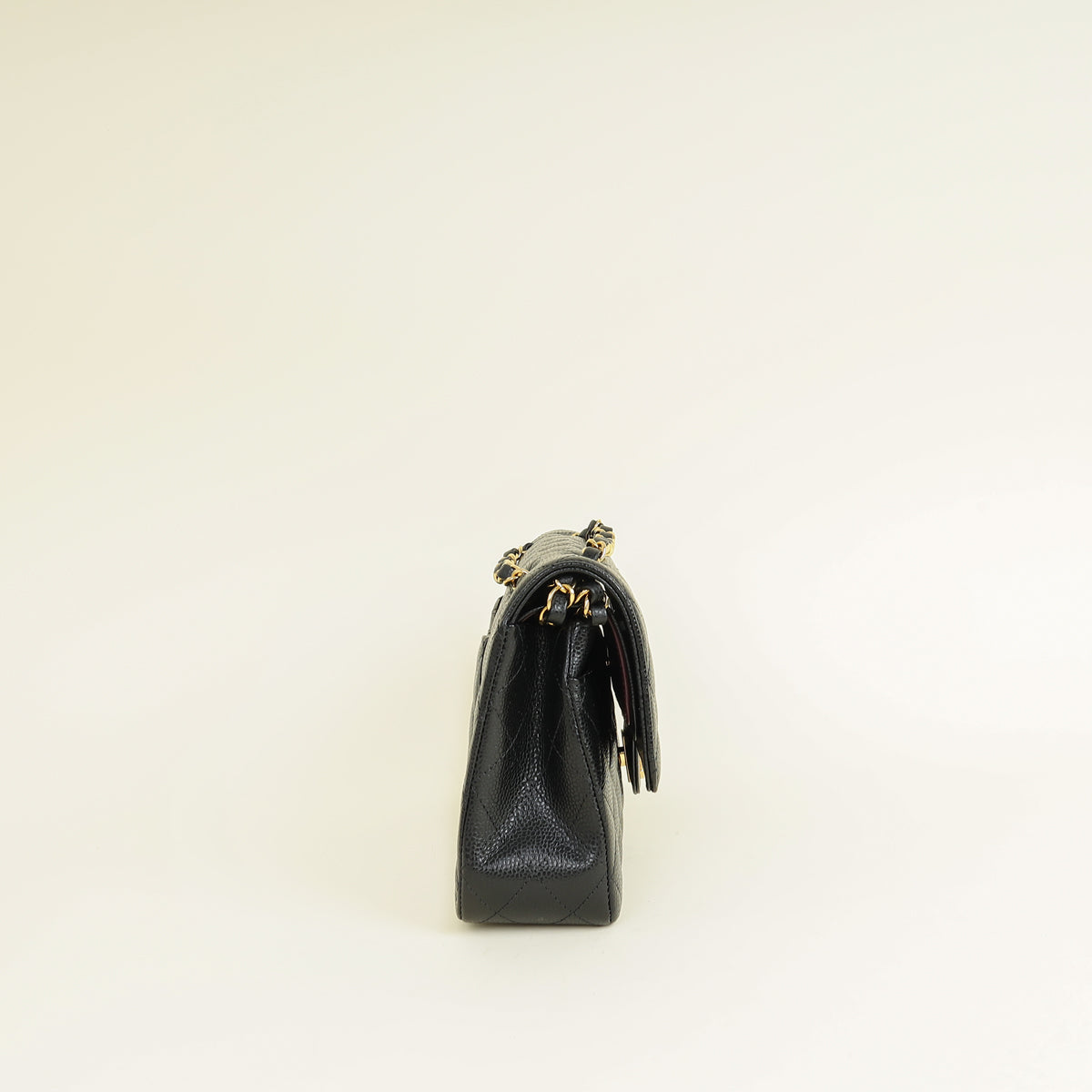 Chanel Black CC Classic 11.12 Double Flap Medium Bag