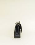 Chanel Black CC Classic 11.12 Double Flap Medium Bag