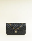 Chanel Black CC Classic 11.12 Double Flap Medium Bag