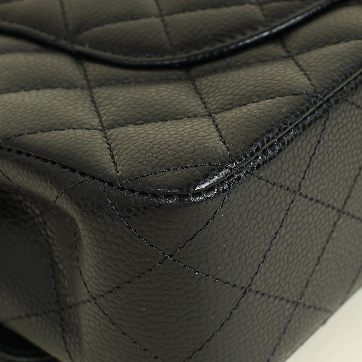 Chanel Black CC Classic 11.12 Double Flap Medium Bag