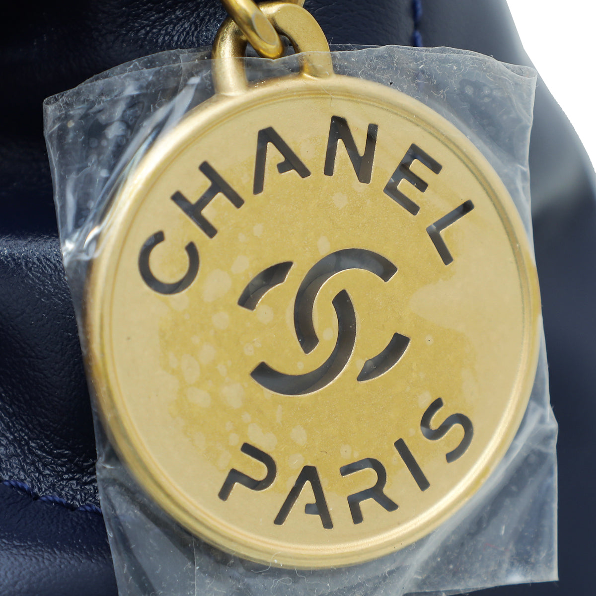 Chanel Blue Shiny 22 Mini Bag