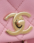 Chanel Pink Duma Pockets Drawstring Backpack Small Bag