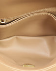 Chanel Dark Beige Coco Small Handle Bag