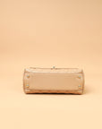 Chanel Dark Beige Coco Small Handle Bag