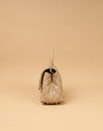 Chanel Dark Beige Coco Small Handle Bag