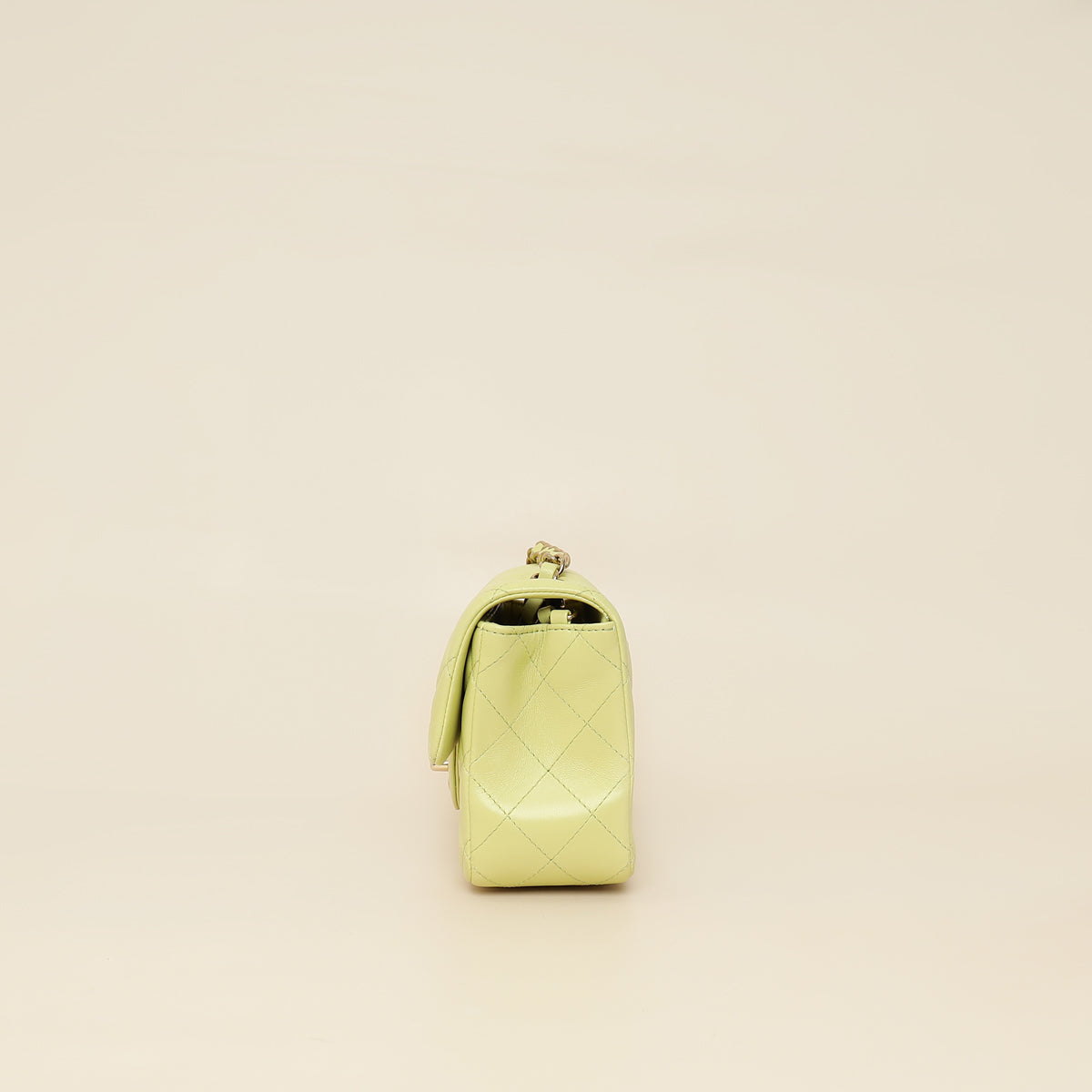 Chanel Kiwi Classic Mini Rectangula Flap Bag
