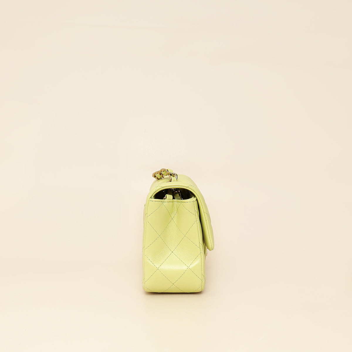 Chanel Kiwi Classic Mini Rectangula Flap Bag