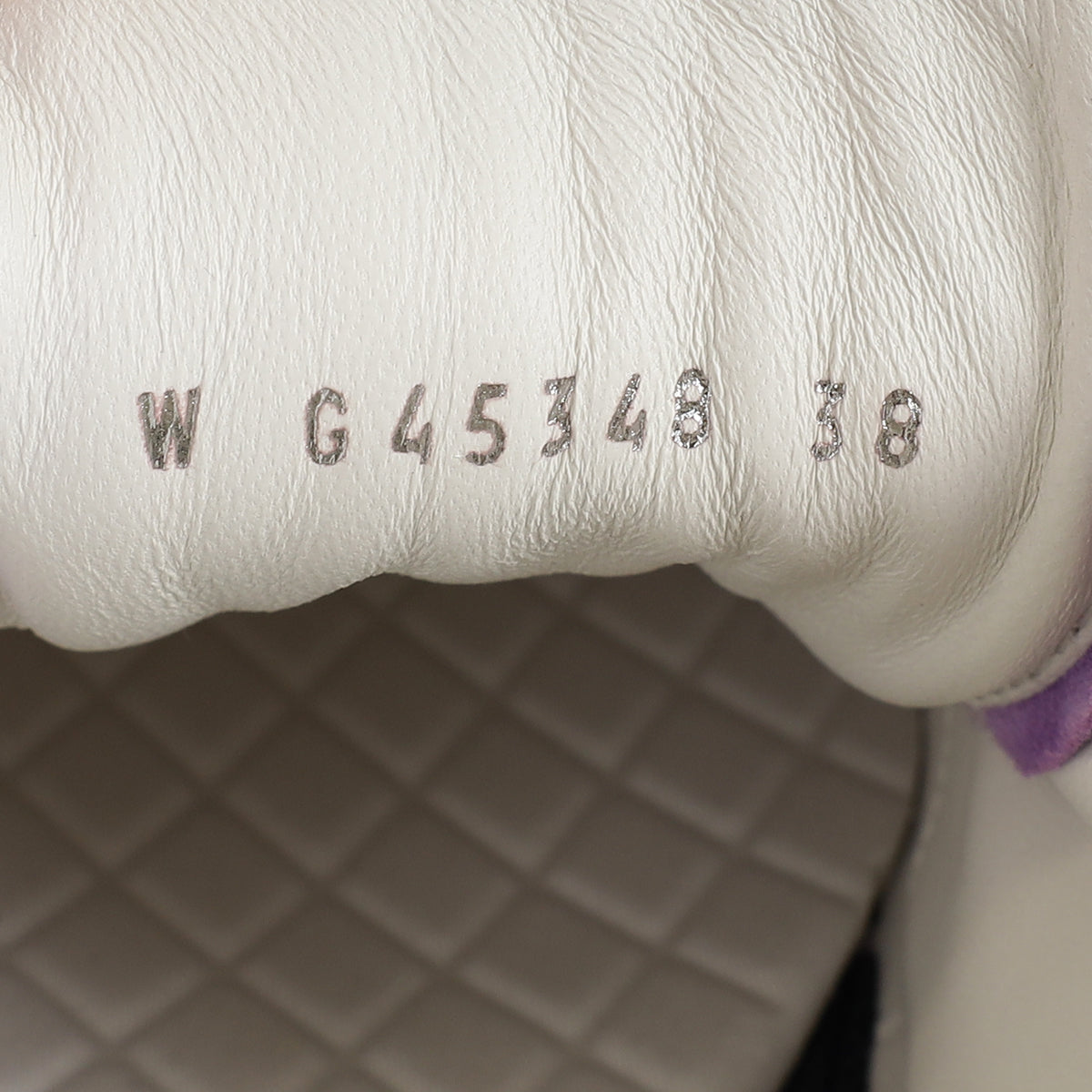 Chanel Purple CC Suede CC Lace Up Sneaker 38