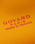 Goyard Yellow Goyardine Mini Anjou Reversible Bag