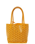 Goyard Yellow Goyardine Mini Anjou Reversible Bag