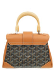 Goyard Bicolor Goyardine Saigon Souple Mini Bag