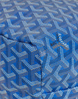 Goyard Blue Goyardine Saint Louis PM Bag
