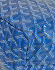 Goyard Blue Goyardine Saint Louis PM Bag