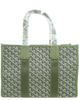 Goyard Kaki Limited Editions Goyardine Jacquard Villette PM Tote Bag