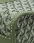 Goyard Kaki Limited Editions Goyardine Jacquard Villette PM Tote Bag