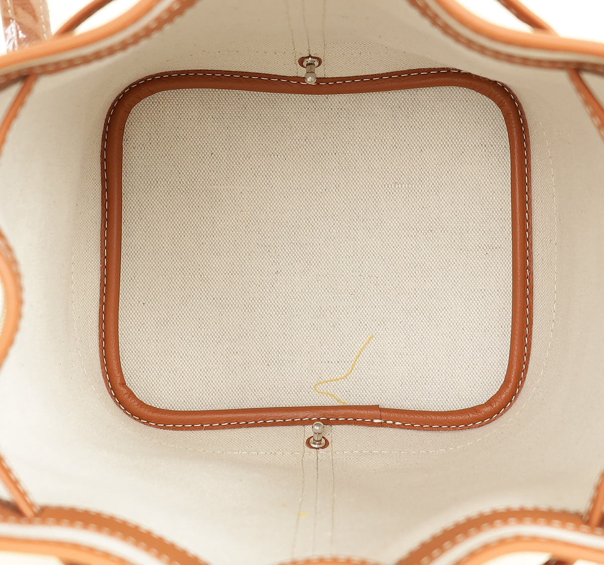 Goyard Brown Goyardine Petit Flot Bucket Bag