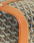 Goyard Brown Goyardine Petit Flot Bucket Bag