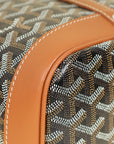 Goyard Brown Goyardine Petit Flot Bucket Bag