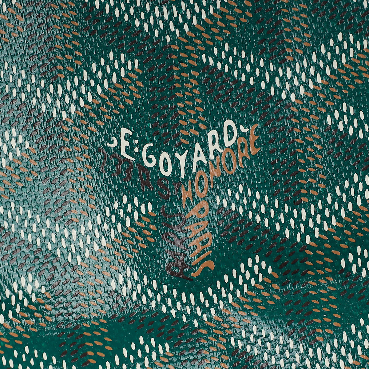 Goyard Green Goyardine Saint Louis GM Bag-Goyard-THE CLOSET