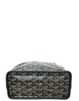 Goyard Black Goyardine Anjou Mini Reversible Bag