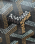 Goyard Black Goyardine Anjou Mini Reversible Bag