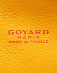 Goyard Yellow Goyardine Anjou GM Reversible Bag