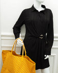 Goyard Yellow Goyardine Anjou GM Reversible Bag