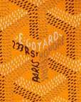 Goyard Yellow Goyardine Anjou GM Reversible Bag
