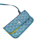 Goyard Pearly Blue Limited Edition 2024 Goyardine Saint Louis PM Bag