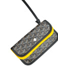 Goyard Black Goyardine Saint Louis GM Bag