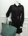 Goyard Green Goyardine Saint Louis GM Bag