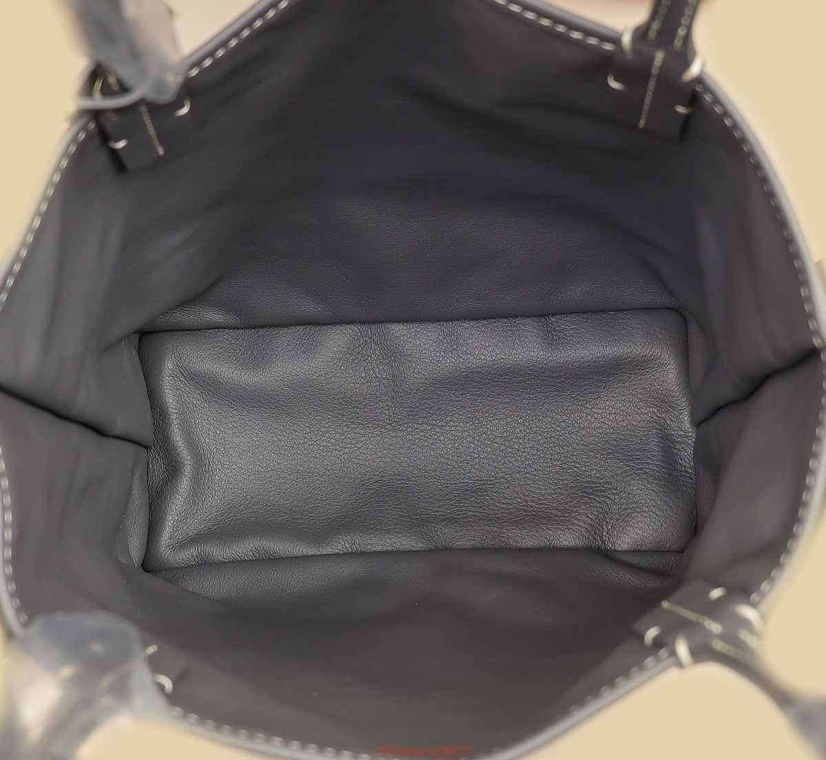 Goyard Gray Goyardine Reversible Anjou Mini Bag