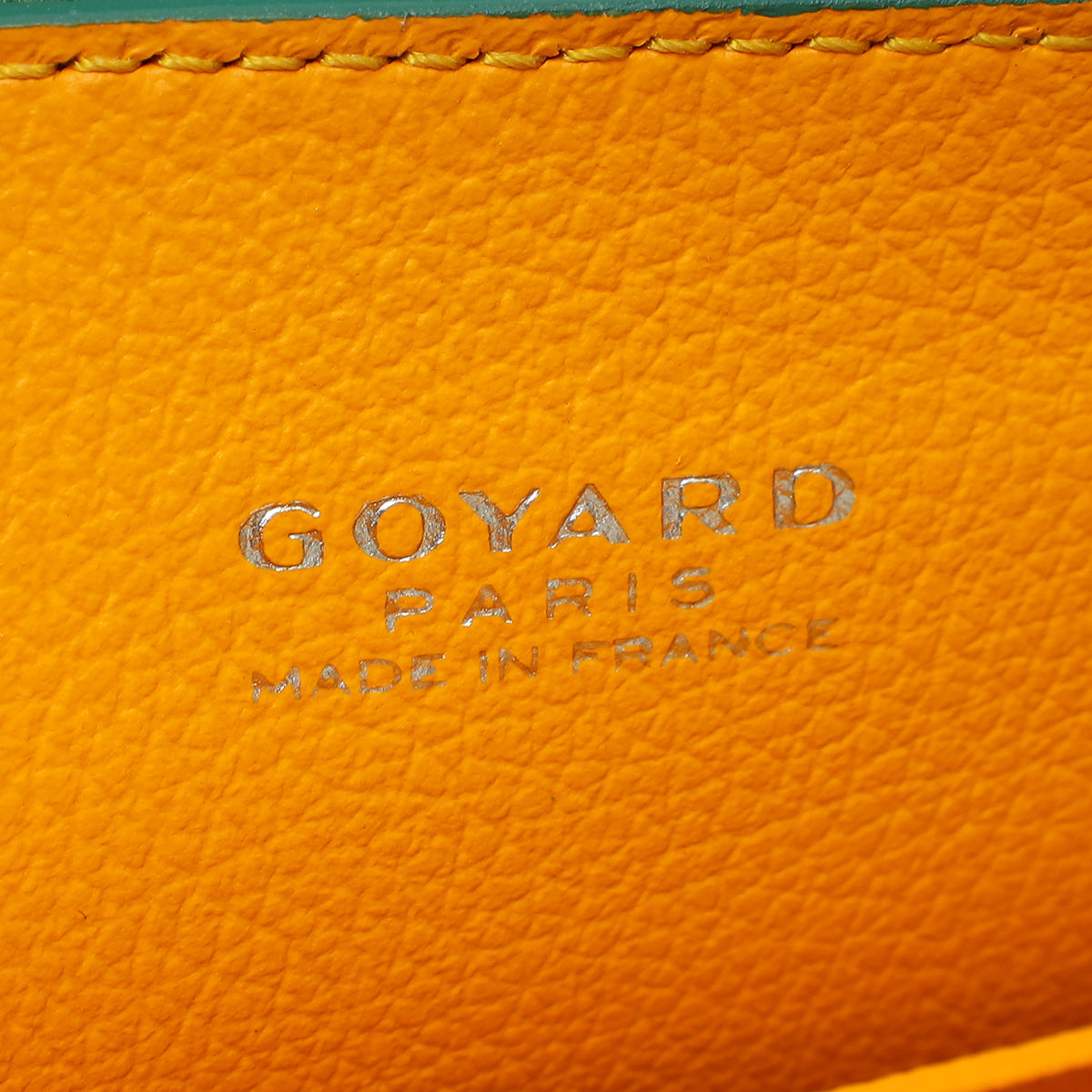 Goyard Green Goyardine Saigon Souple Mini Bag