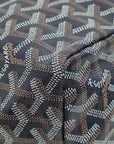 Goyard Navy Blue Goyardine Saint Louis PM Bag