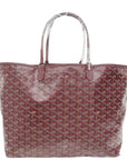 Goyard Burgundy Goyardine Saint Louis PM Bag