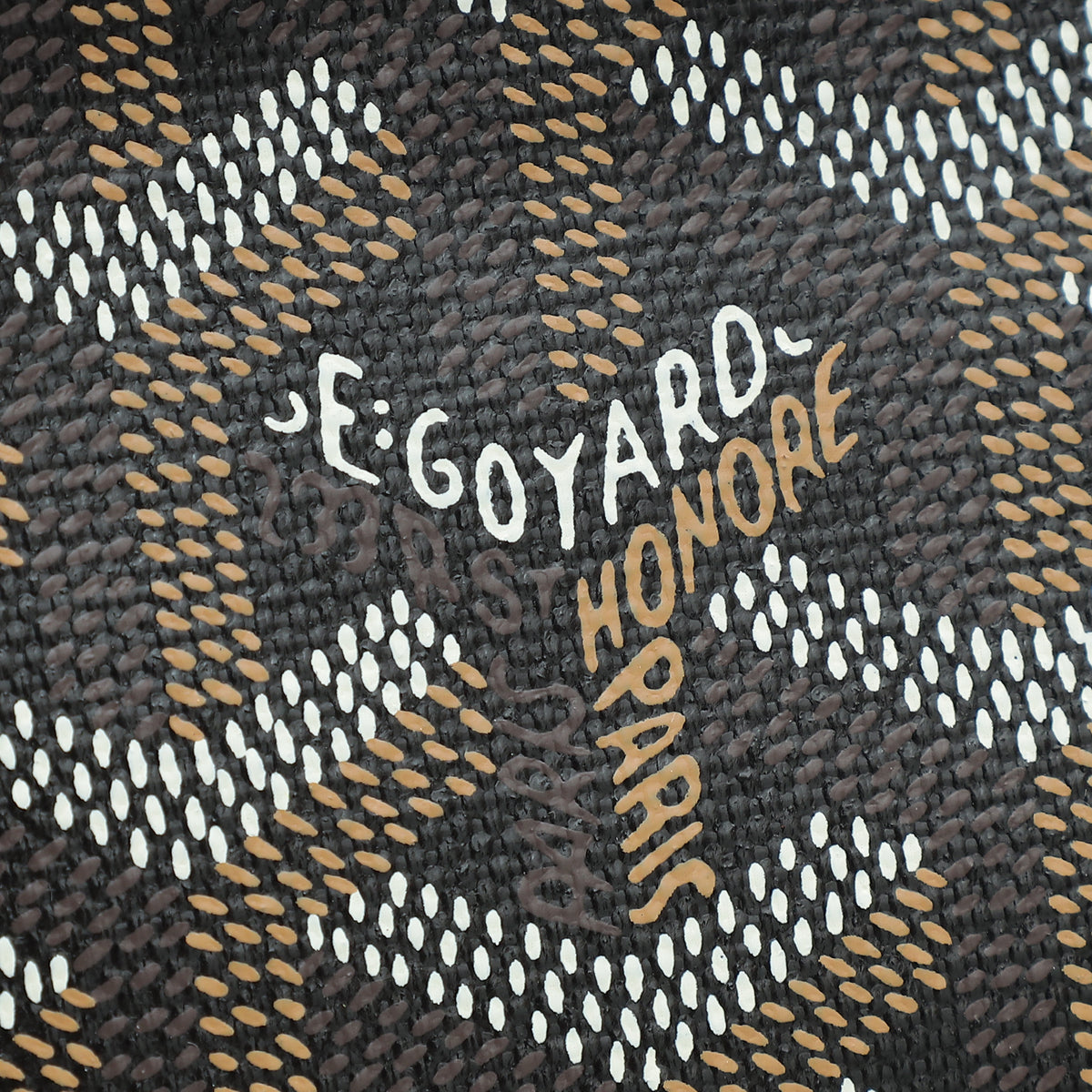 Goyard Black Goyardine Saint Louis PM Bag