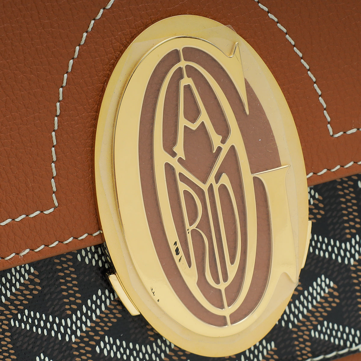 Goyard Bicolor Goyardine 233 PM Shoulder Bag
