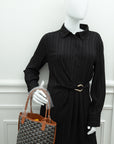 Goyard Bicolor Goyardine Anjou Mini Reversible Bag