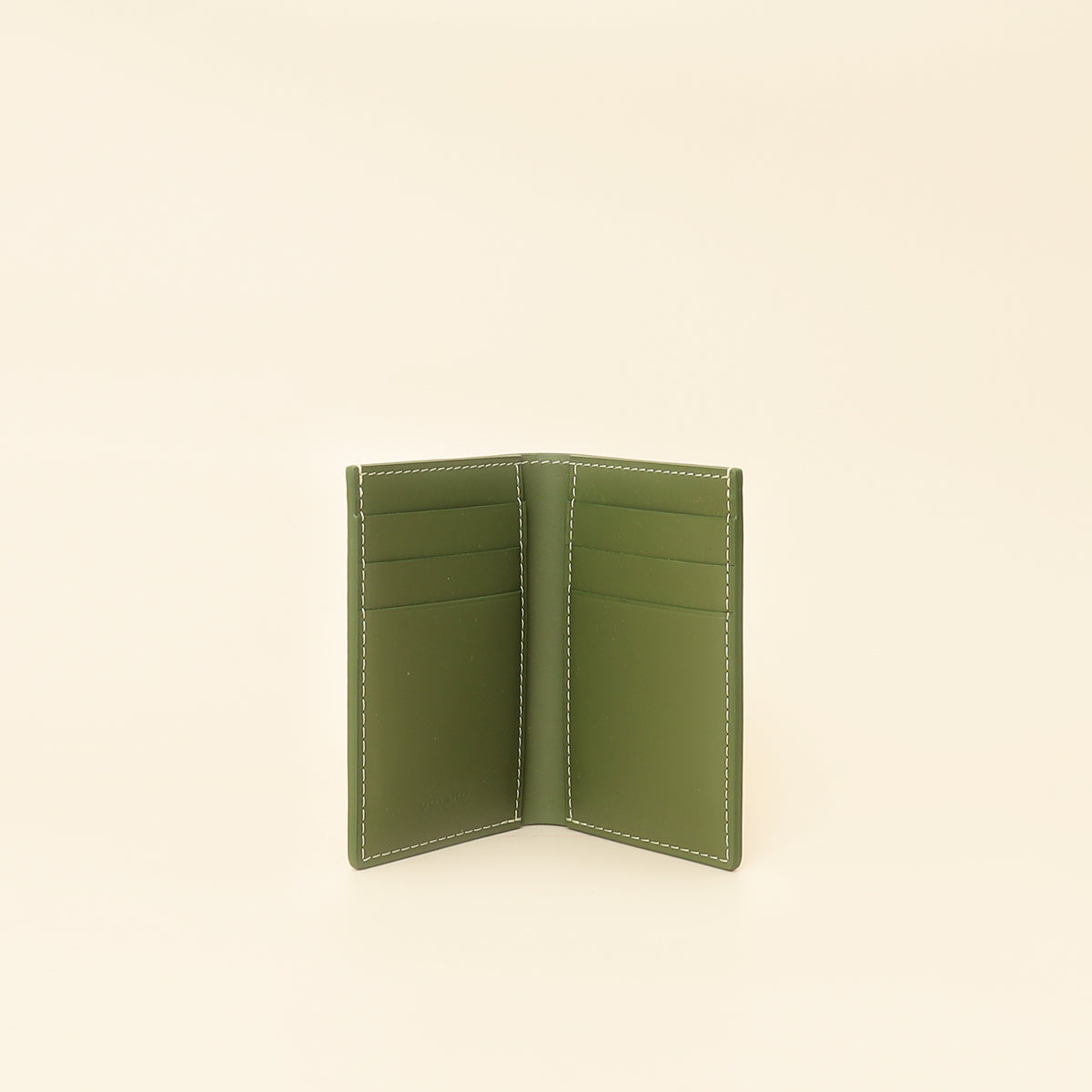 Goyard Kaki L.E 2025 Goyardine Saint-Pierre Card Wallet