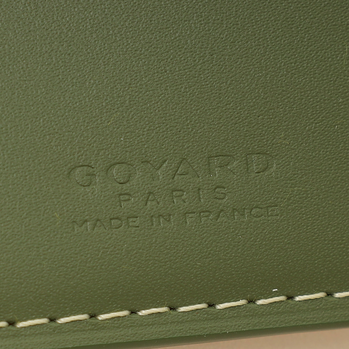 Goyard Kaki L.E 2025 Goyardine Saint-Pierre Card Wallet