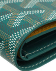 Goyard Green Goyardine Victoire Wallet