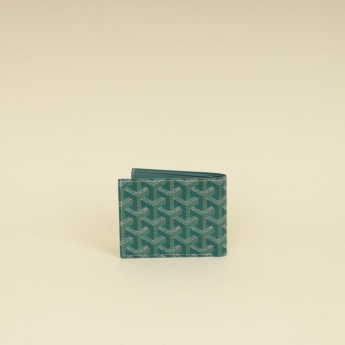 Goyard Green Goyardine Victoire Wallet-Goyard-THE CLOSET