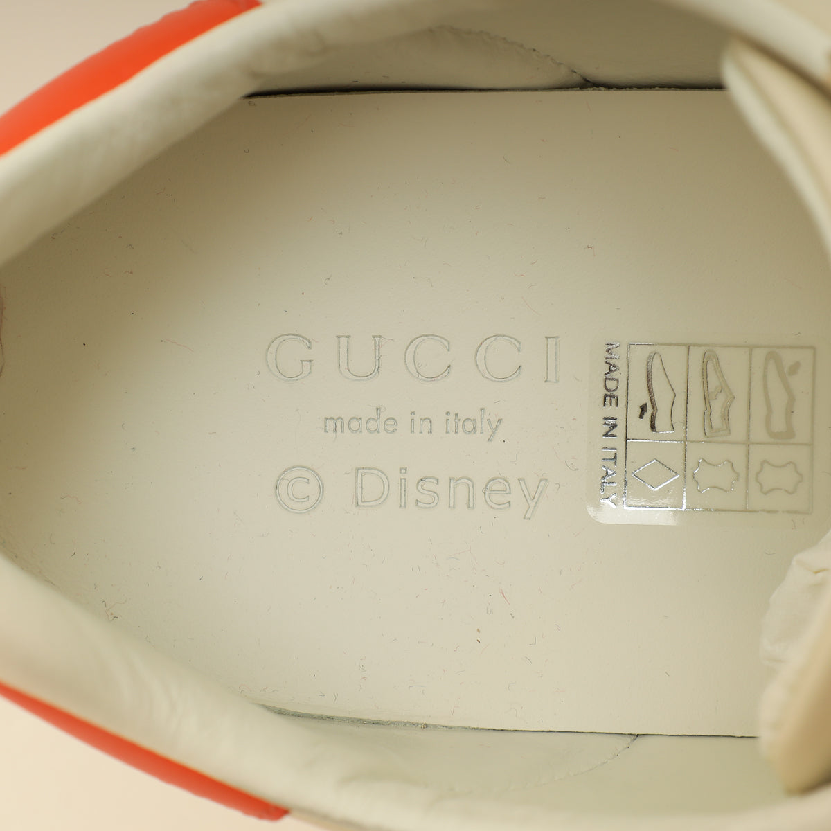 Gucci Bicolor x Disney Mickey Mouse Print Ace Sneakers 37