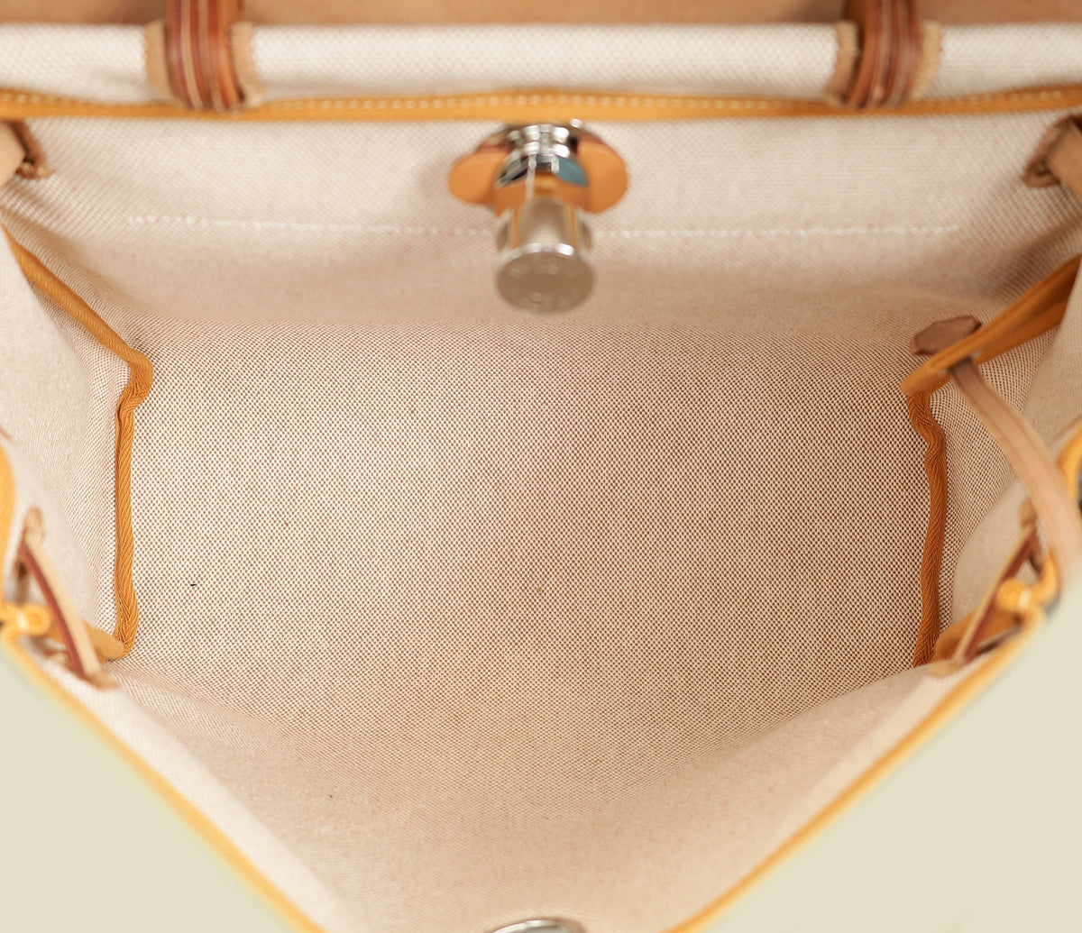 Hermes Tricolor Brides de Gala Desordre" Motif Herbag Zip 31 Bag