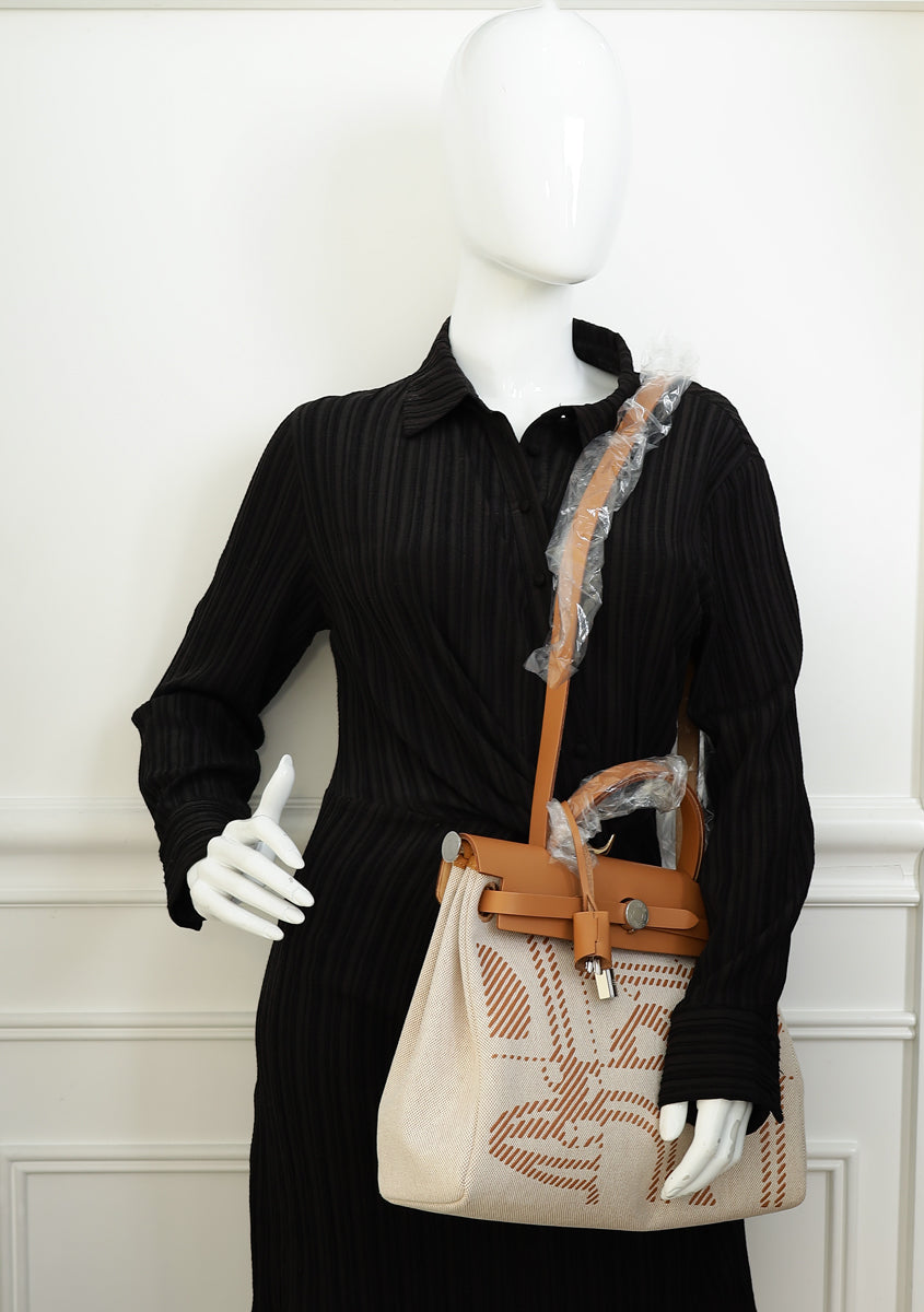 Hermes Tricolor Brides de Gala Desordre" Motif Herbag Zip 31 Bag