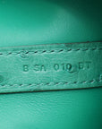 Hermes Vert Vertigo Ostrich Picotin Lock 18 Bag