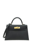 Hermes Bicolor Mini Kelly 20 Verso Sellier Bag